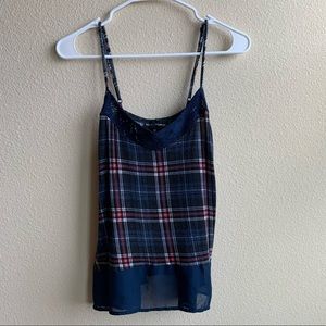 Plaid Tank Top